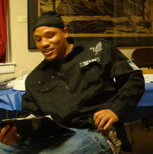 Delonte Back Home in the Community