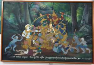 Cambodian mythological figures