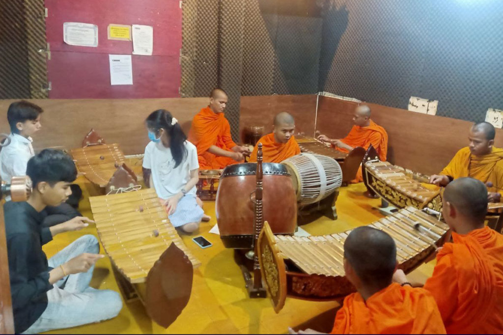 Music Class at full capacity Feb 2021