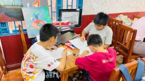 Champey drawing class June 9, 2023