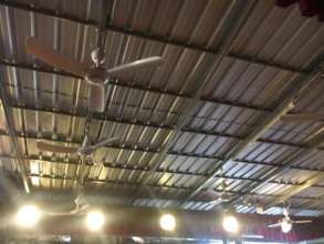 Champey's new  metal roof !!!