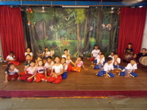 Champey Academy dance students