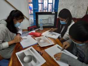 Afternoon drawing class January 2021