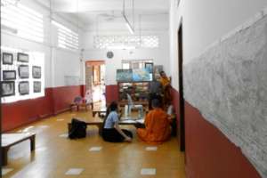 Drawing classroom at Champey