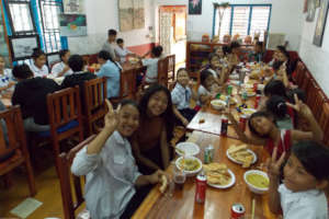 Curry party at Champey