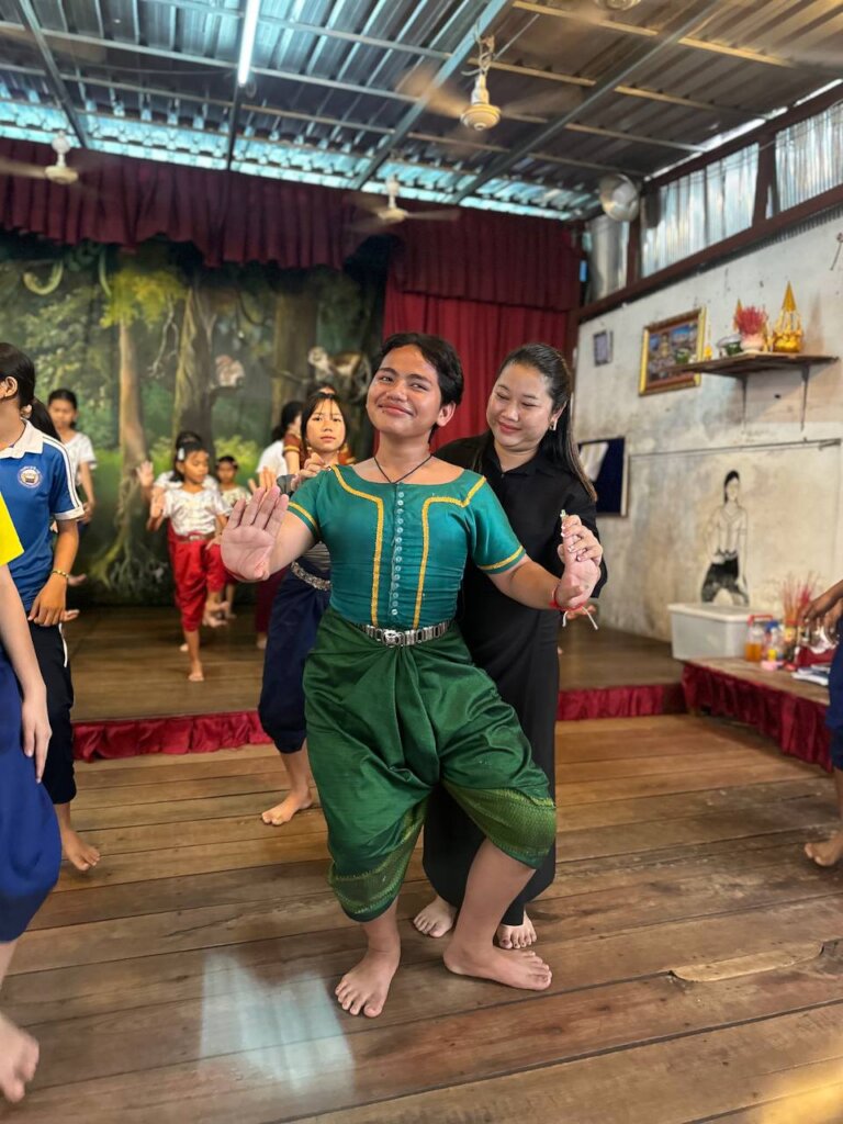 Arts for Cambodian Children & Teens at Champey