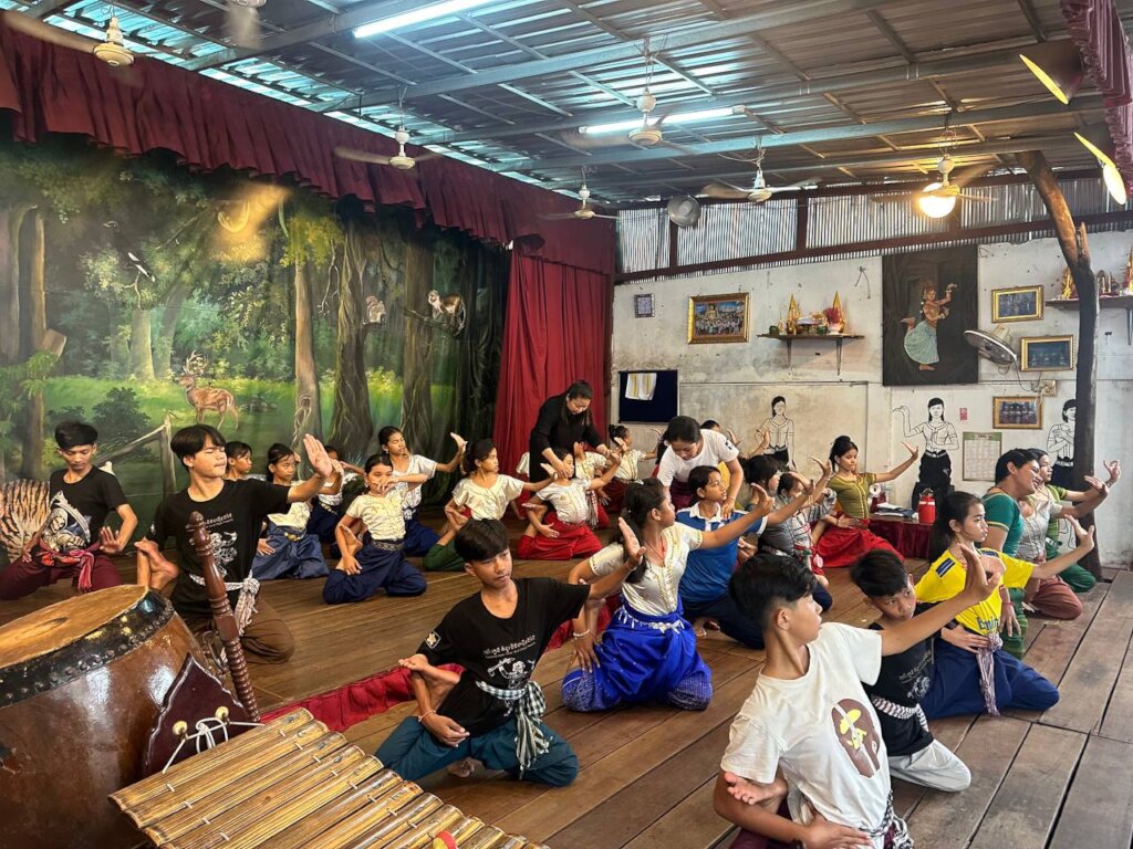 Arts for Cambodian Children & Teens at Champey