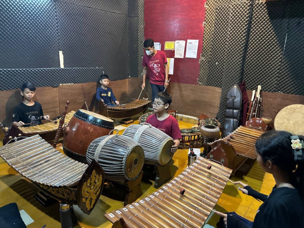 Arts for Cambodian Children & Teens at Champey