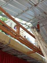 Building the new roof 4