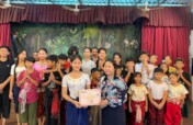 Arts for Cambodian Children & Orphans at Champey