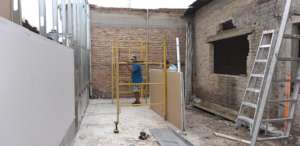 Construction has begun!