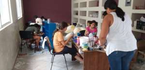 Our busy volunteers