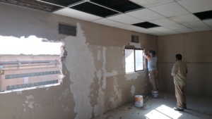 Day 1: demolition