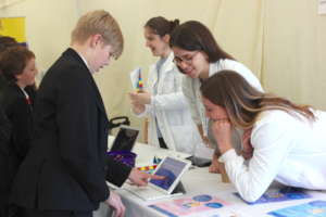 Hands-on inspiration at our recent Go STEM! event