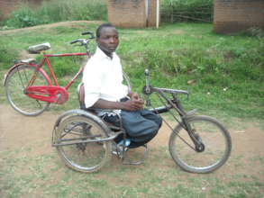 Locally made tricycle