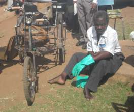 A tricycle that needs replacement