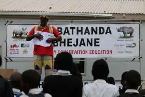 Rhino ART's Richard Mabanga