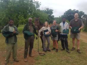 Delivery of new uniforms to Nqumeni