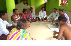 Meeting with Village Development Committee