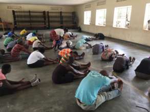 MindLeaps class at Oruchinga Refugee Settlement
