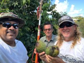 Seed collecting oroject, funded by CFV