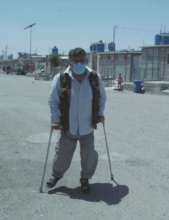 Abdulrahman, a beneficiary of our work
