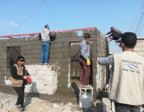 Example of nearly built home