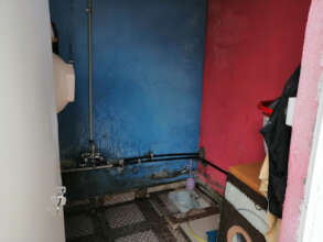Latrine in Erbil before upgrade