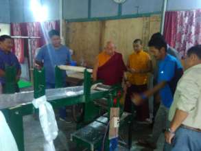 Inaugurated and blessed by Ganor Rinpoche