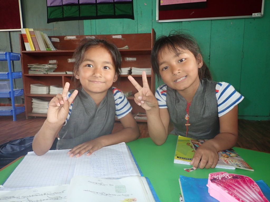 Tibetan refugees in exile in Tezu, India