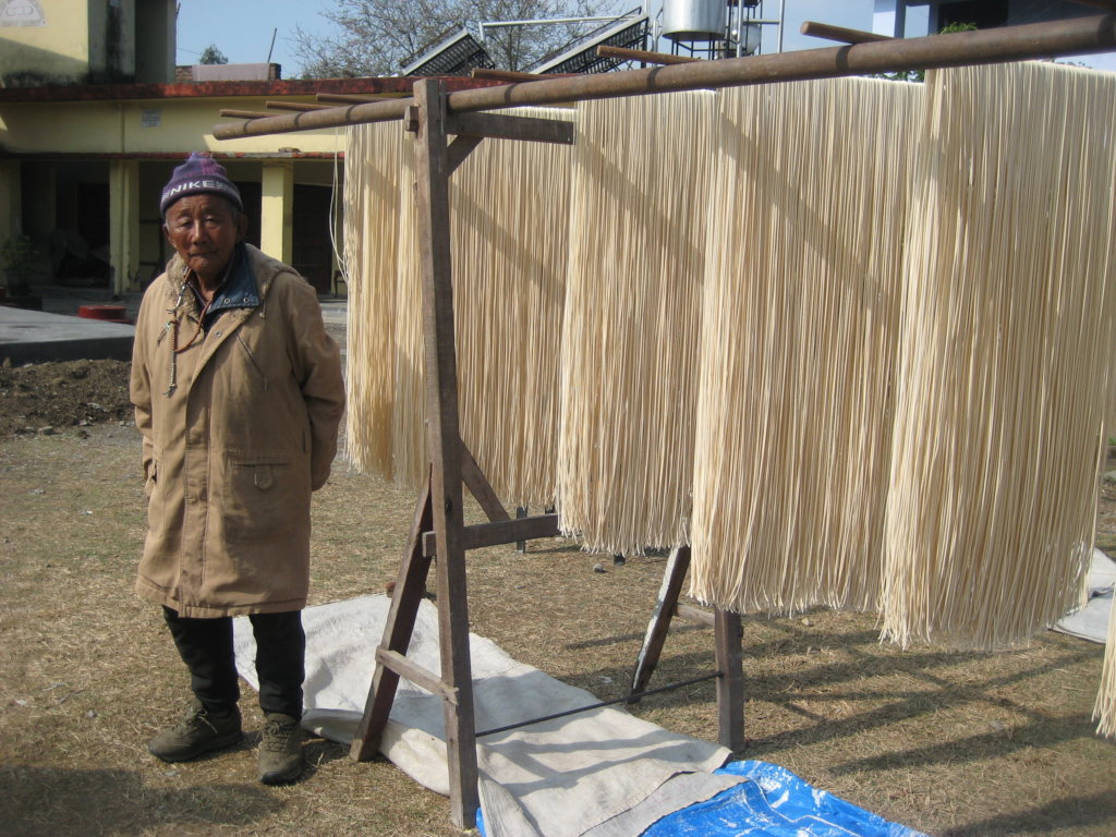 Tibetan refugees in exile in Tezu, India