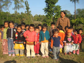 Tibetan refugees in exile in Tezu, India