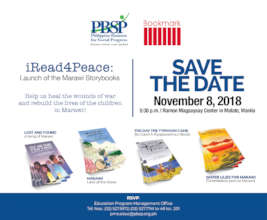 Launching of the Marawi Storybooks on Nov 8 2018