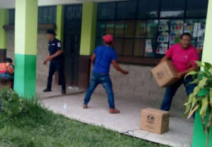 ASOGEN team of responders at the shelter