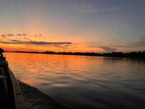Sunset on the Orinoco
