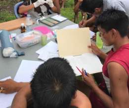 Community medical visit at Iguana