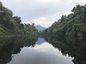 Traveling between communities on the Yutaje River