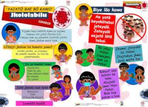 COVID-19 health infographics shared, in Joti
