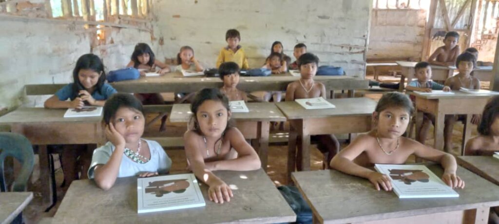 The multi-age class has a large number of students