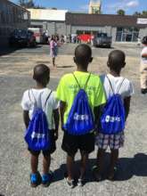 Three Children with MAP Disaster Health Kits
