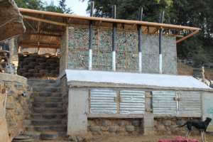 Infrastructure project dry composting latrine