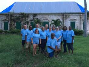Volunteer groups assisting with repairing homes