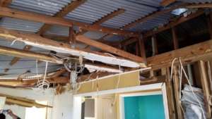 Rebuilding efforts continue more than a year later