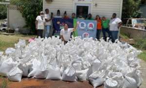 Our Youth Ambassadors filled 300 sandbags!
