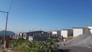 Second set of houses in progress