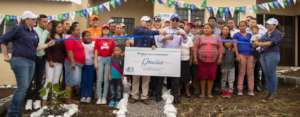 Inauguration of second set of homes