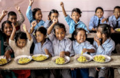 Day-meal to keep 200 deprived children at school