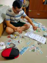 Nachiket - working on Cut and Paste of words