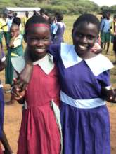 A Pokot girl & an Ilchamus girl