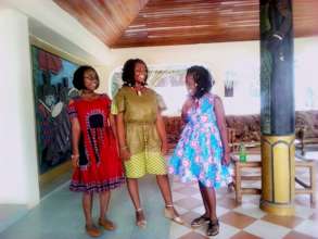 Cecilia, pictured far left